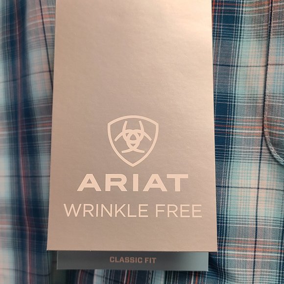 Ariat Wrinkle Free Enzo Classic Fit Shirt NWT - Picture 5 of 6
